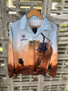 2006CLSP Ariat Unisex Fishing Shirt Helimuster