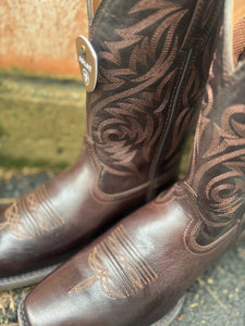 Ariat Mens Sport Herdsman Boots Burnished Chocolate
