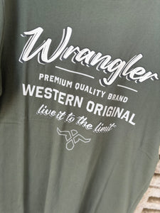X4S1557164 Wrangler Men's Ethan SS Tee-CYPRESS