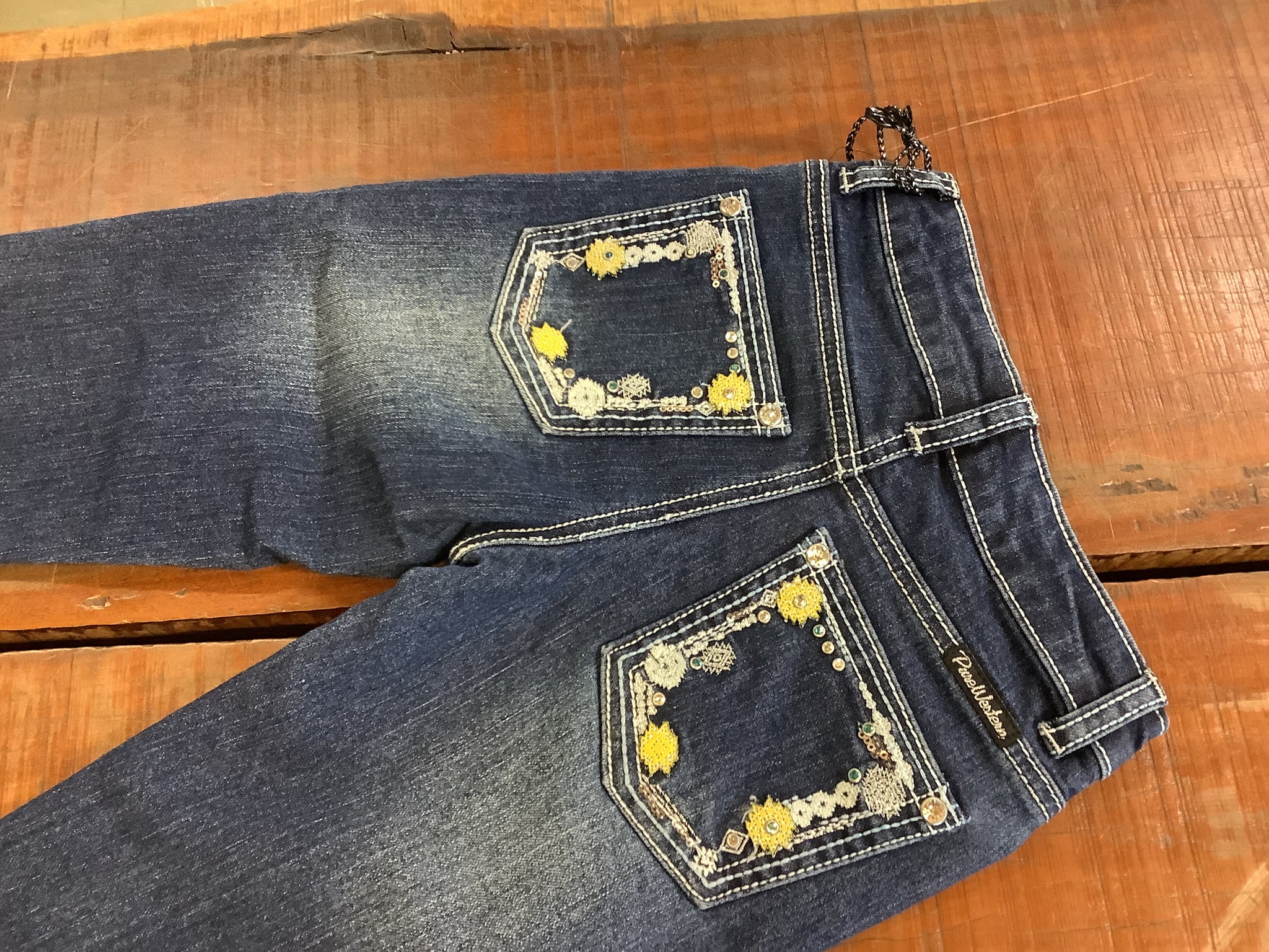 Pure Western Girls Clementine Slim Leg Jean