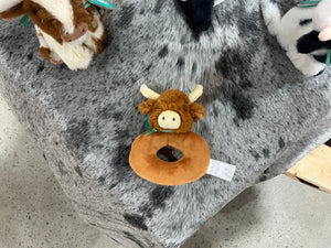 MRT71032 - Horny Cow Rattle - 12cm