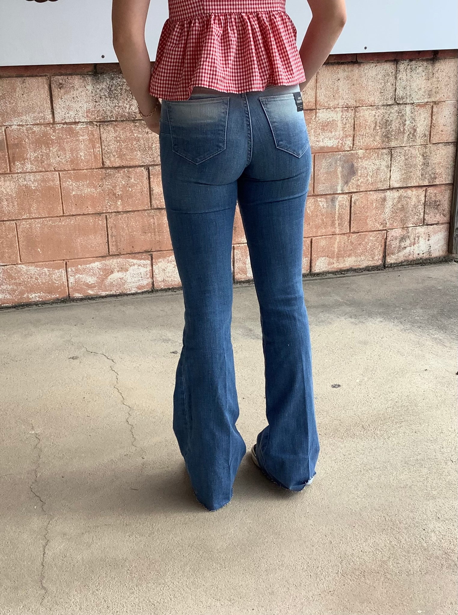 Ariat Ladies High Rise Flare Long Leg - Jazmine Ombre