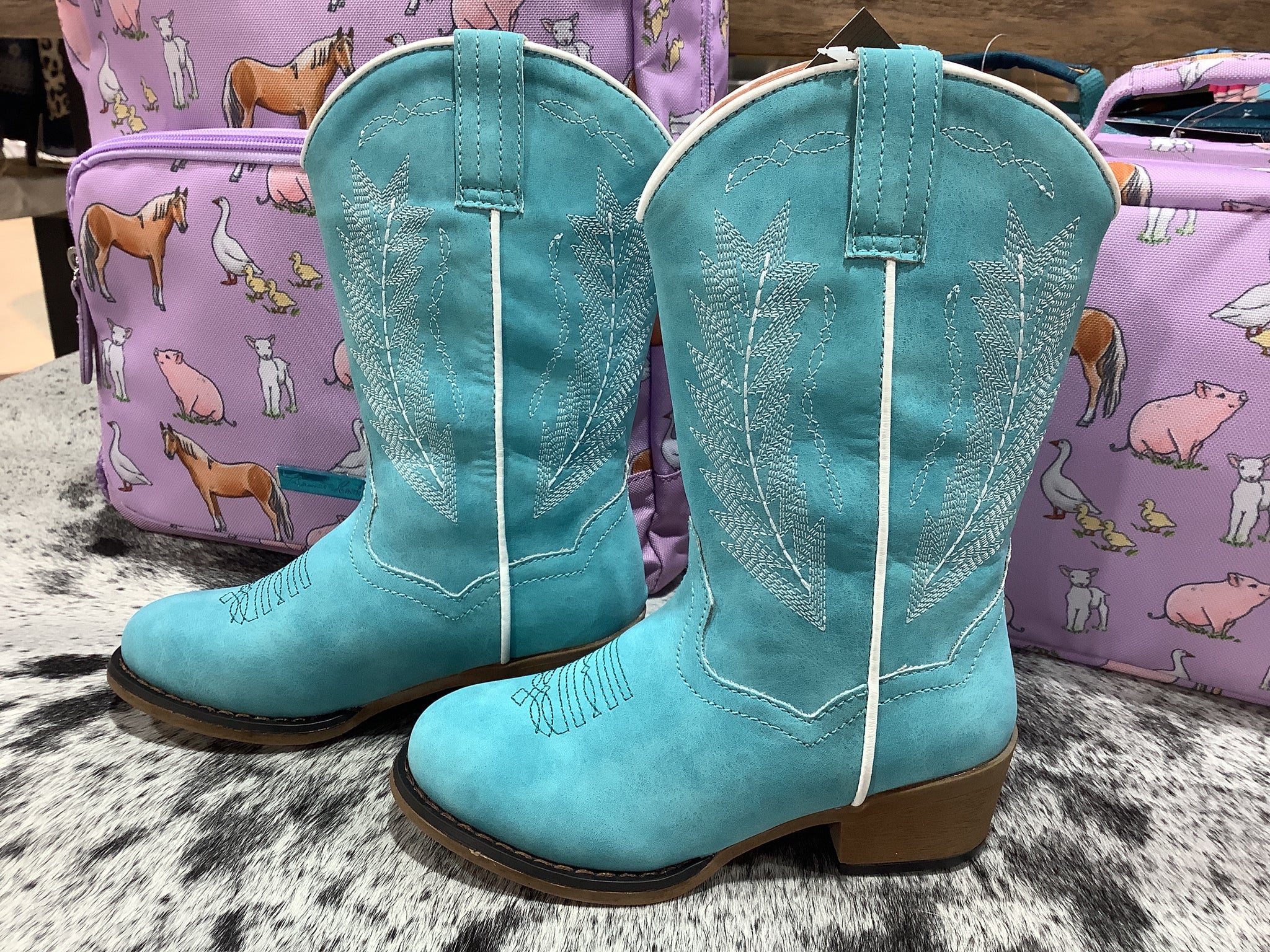 Roper Kids Taylor Blue Boots 09-018-1939-2403