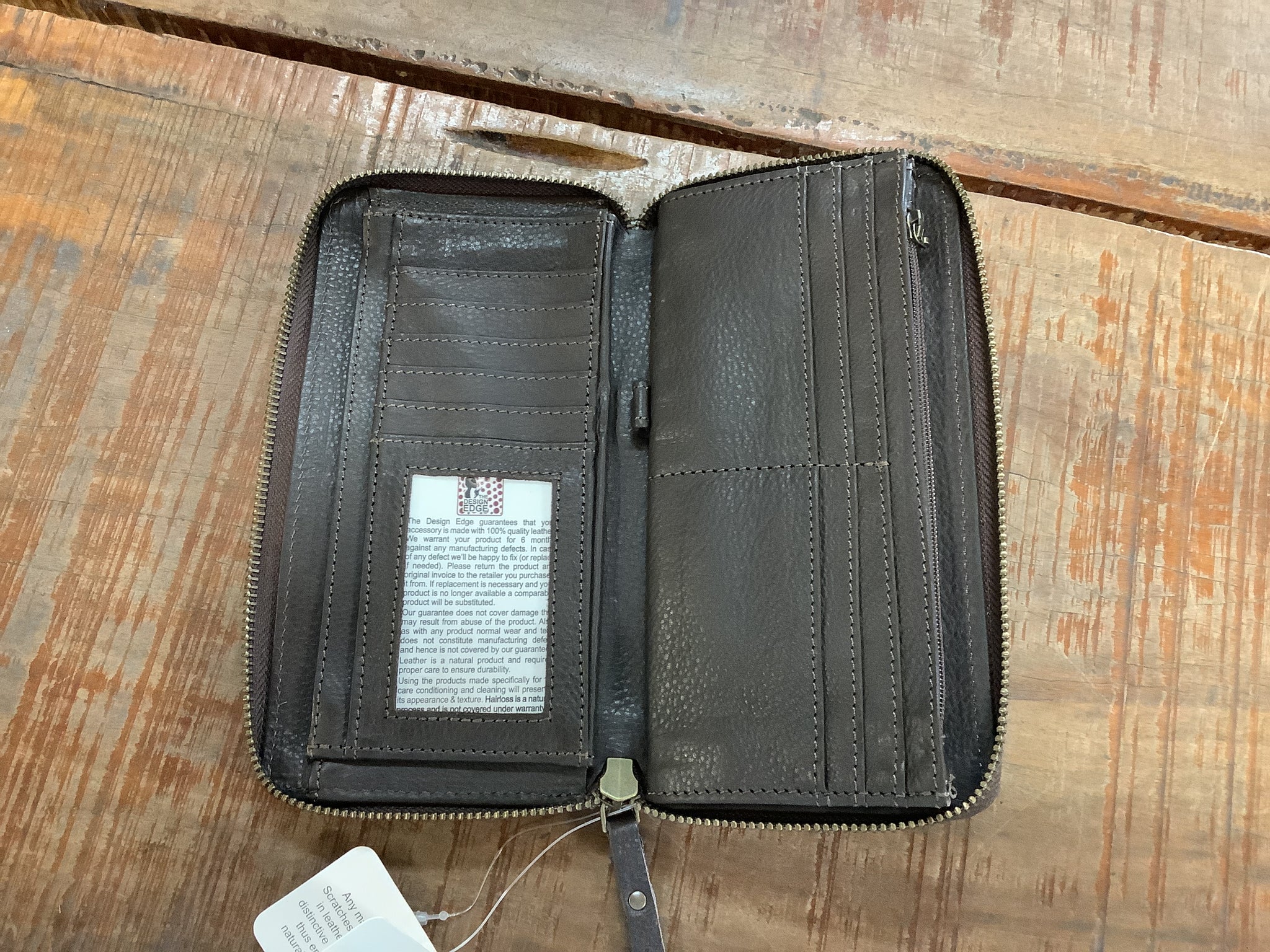 AW-34-01 Cowhide Sunflower Wallet