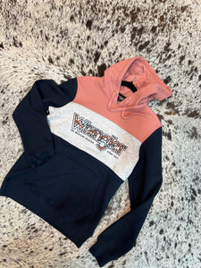 Wrangler Mindy Pullover Hoodie Navy/Pink