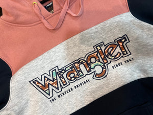Wrangler Mindy Pullover Hoodie Navy/Pink