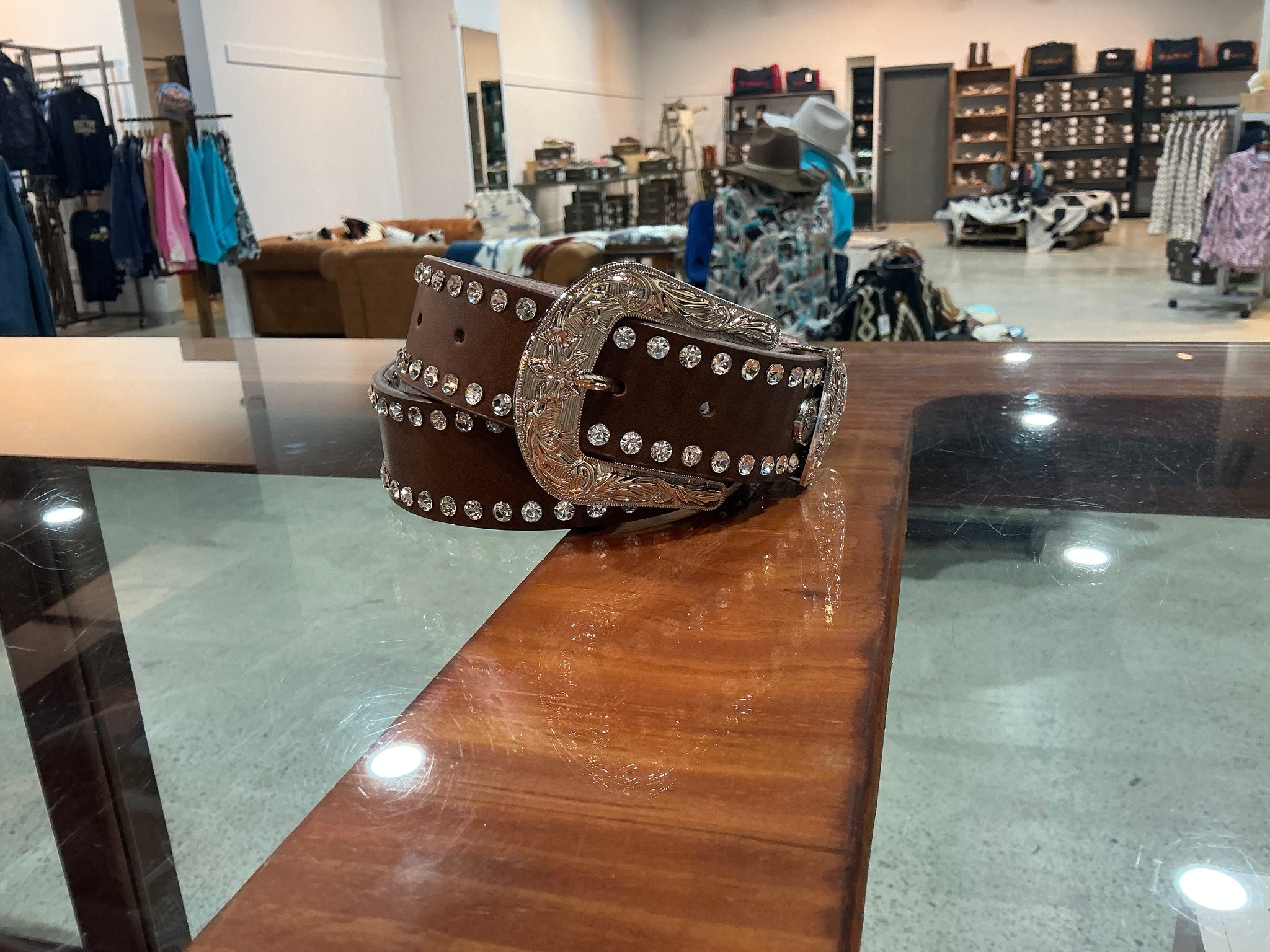 Pure Western Esther Belt Tan