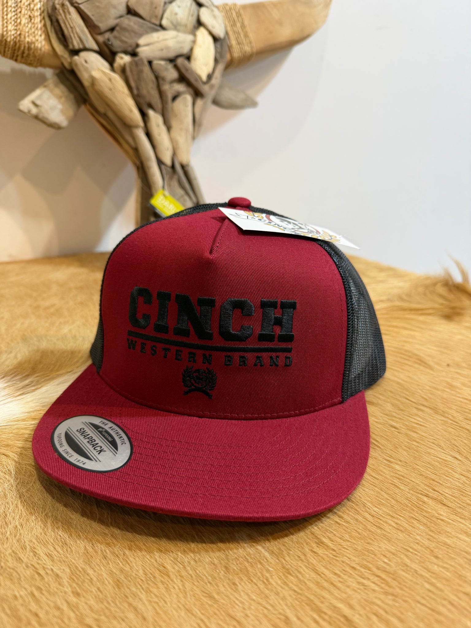 MCC0600612 Cinch Cap Red – LittleBit Country
