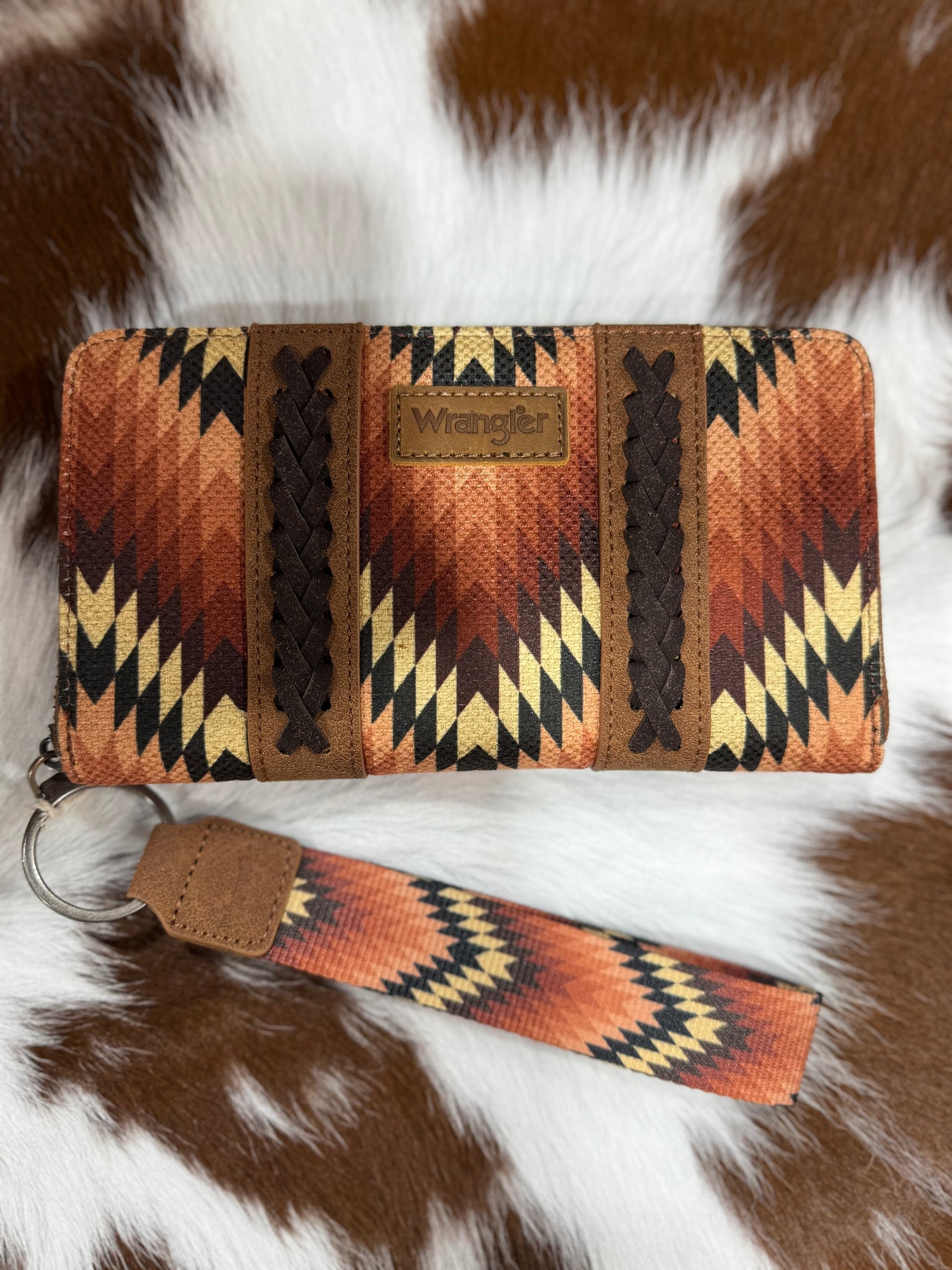 X5S2914WLT Wrangler Southwestern Nevada Wallet Copper