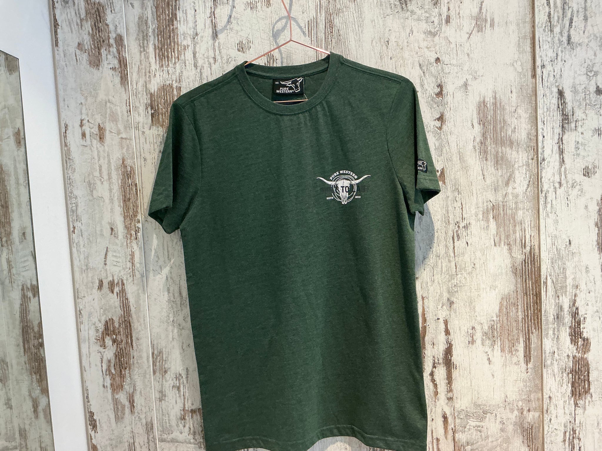 P5S1503086 Pure Western Mens Todd S/S Tee