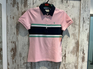 T5S2523054 Thomas Cook Ladies Felicia S/S Polo Pale Pink