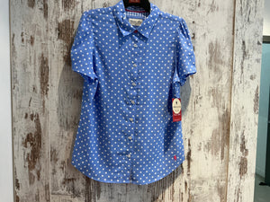 T5S2113081 Thomas Cook Ladies Luna S/S Shirt Blue