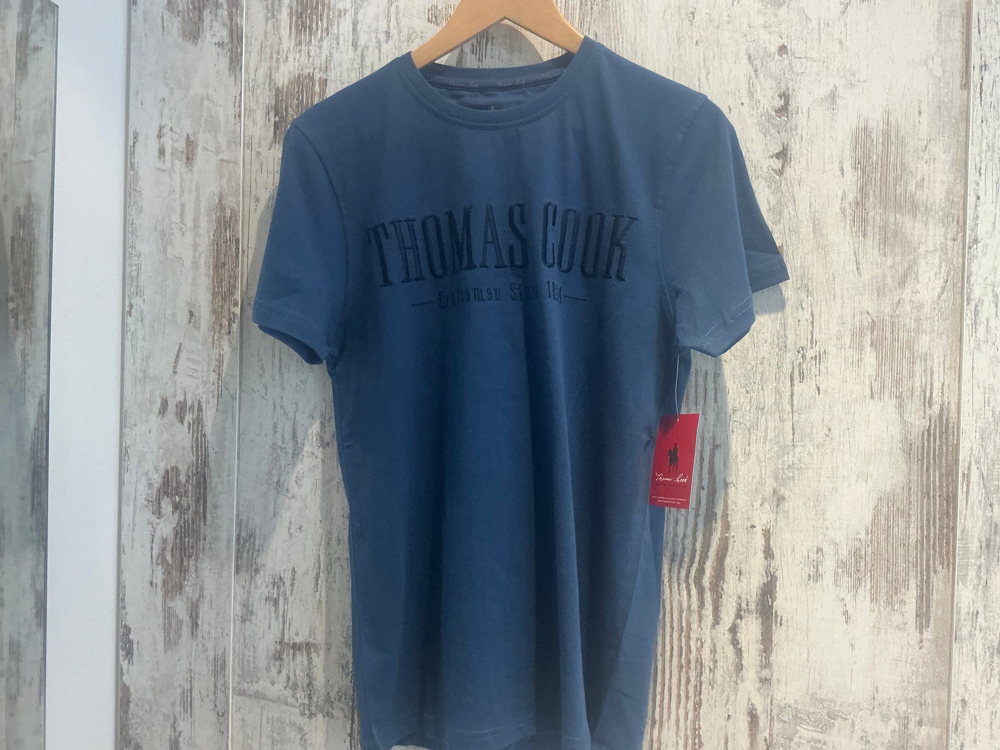 T5S1516008 Thomas Cook Mens Nathan S/S Tee Blue Ocean