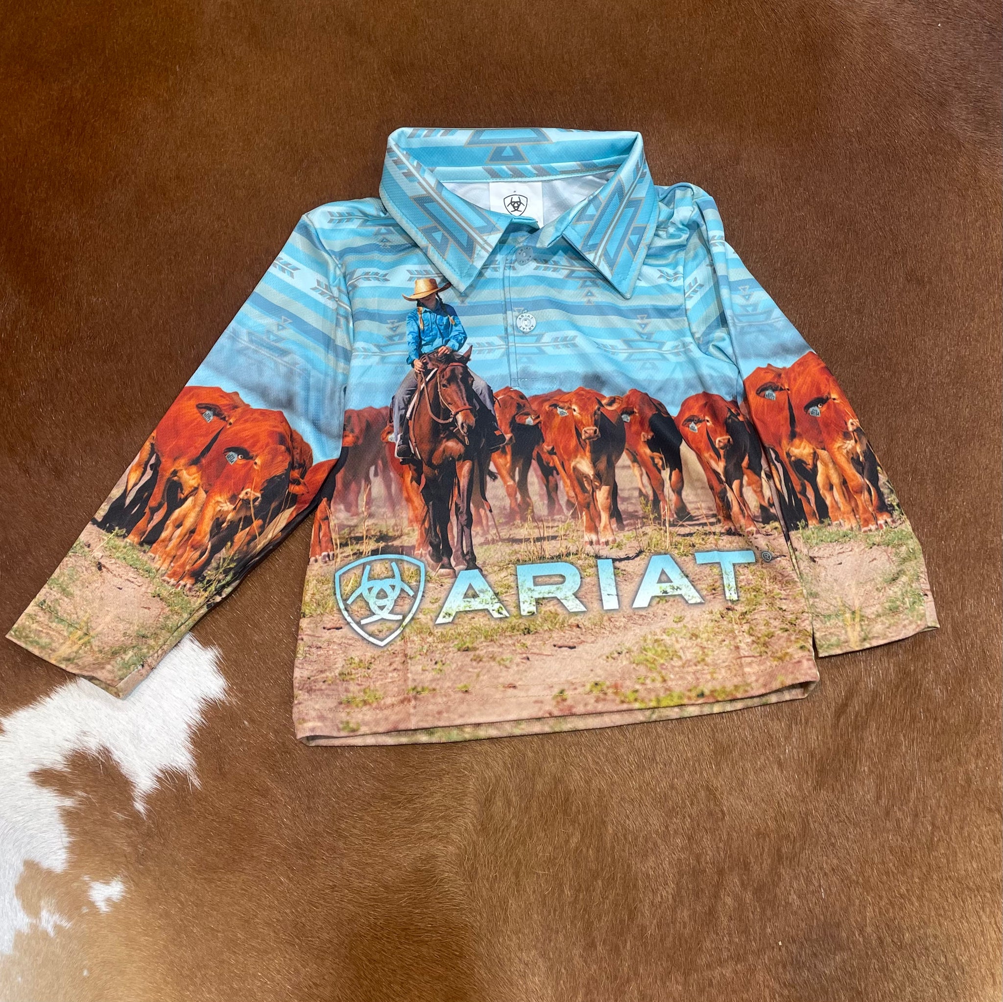 Ariat Kids Fishing Shirt 3007CLSP