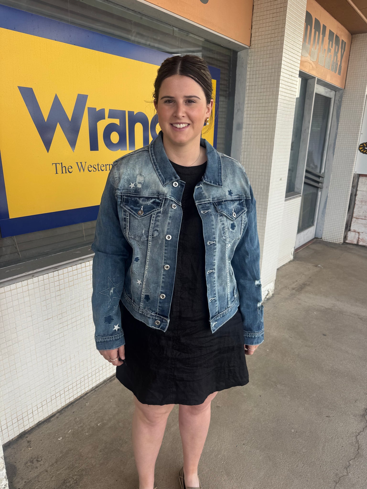 Grace LA  star denim jacket - TE51757