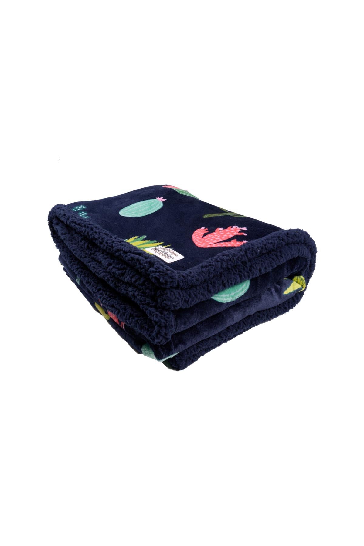PCP2971RUG Pure Western Cactus Snuggle Rug Navy