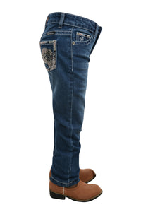 PCP5200420 Pure Western Girls Shailene Slim Leg Jean