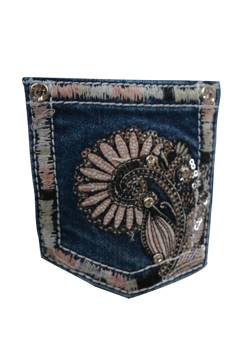 PCP5200420 Pure Western Girls Shailene Slim Leg Jean