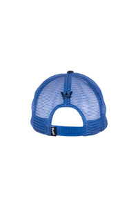 X3S3955CAP Wrangler Kids Cowboy Trucker Cap Navy/Royal