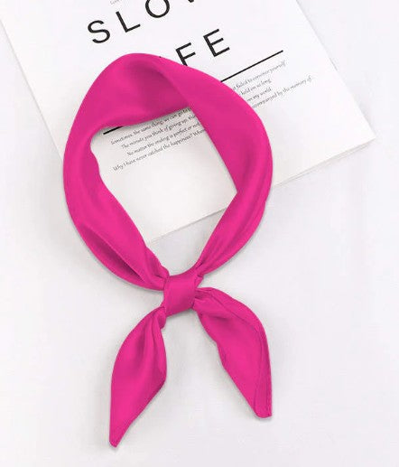 Buck01 Bright Pink Buckaroo Scarf