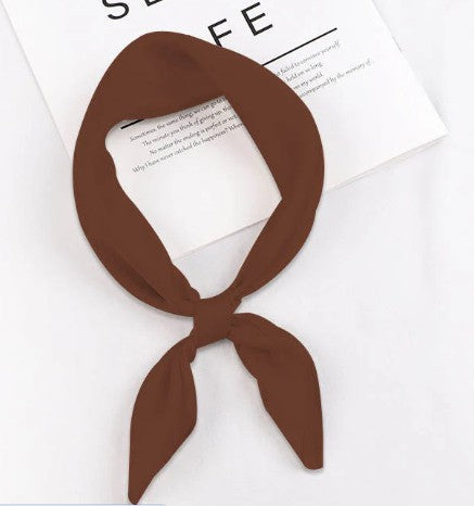 Buck06 Chocolate Brown Buckaroo Scarf
