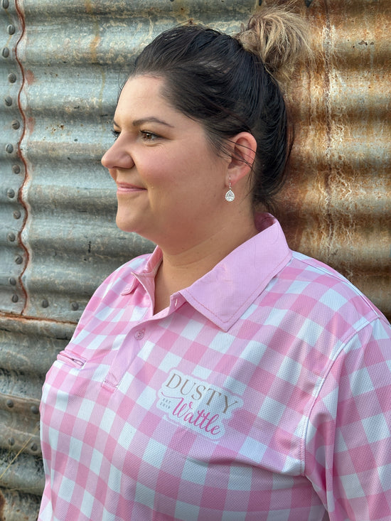 Dusty Wattle Adult Fishing Shirts Elsie
