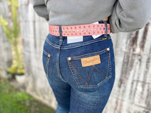 XCP2238861 Wrangler Ladies Sierra High Rise Skinny Jean Old Indigo