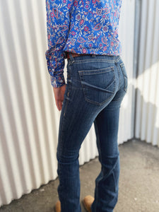 10043146 Ariat Ladies REAL Perfect Rise Leila Bootcut Jean