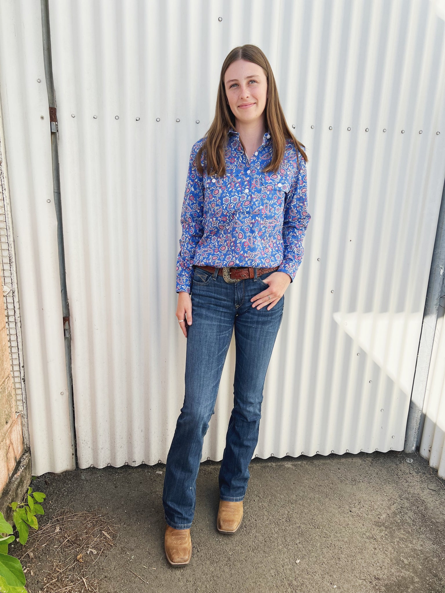 10043146 Ariat Ladies REAL Perfect Rise Leila Bootcut Jean