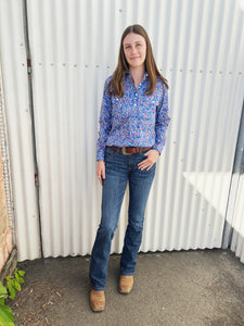 10043146 Ariat Ladies REAL Perfect Rise Leila Bootcut Jean