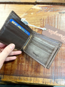 X3S1944WLT Wrangler Trent Bi-Fold Wallet Dark Tan