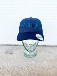 X3S1950CAP Wrangler Mens Troy Logo Cap Navy