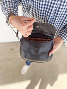 X3S2944BAG Wrangler Rita Clutch Bag Brown/Turquoise