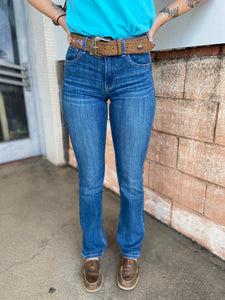 10042221 Ariat Ladies REAL High Rise Straight Leg Jeans Eloise Maine