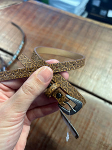 P3S2996BND Pure Western Terri Hat Band Tan