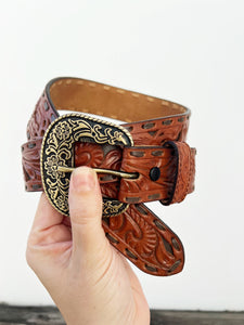 9652300 Roper Ladies Belt 1.1/2" Genuine Leather