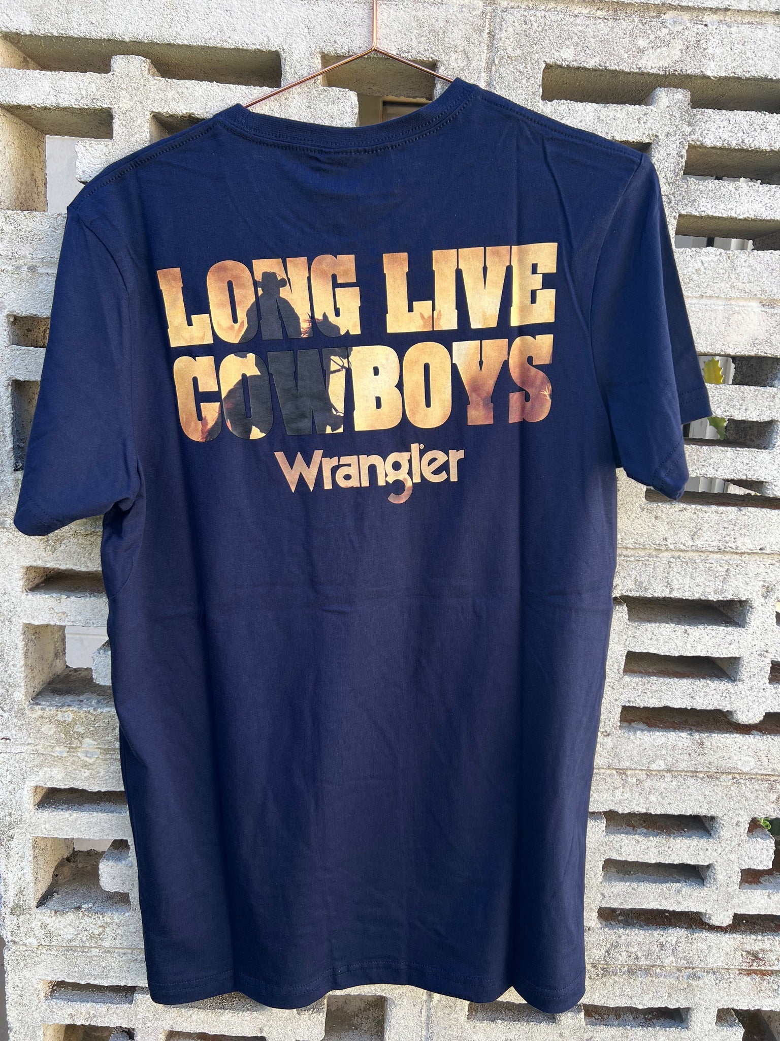 X3S1557845 Wrangler Mens Payne S/S Tee Navy