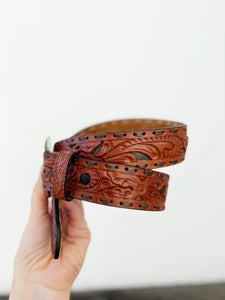 9652300 Roper Ladies Belt 1.1/2" Genuine Leather