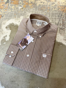 MTW1105537 Cinch Mens LS Shirt Brown