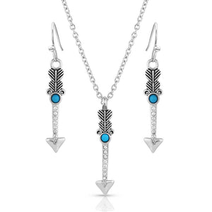 Montana Silversmiths Earth Wind and Ice Jewellery Set