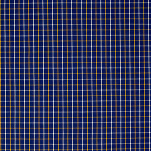MWLS2533 Just Country Mens Austin L/S Print Workshirt Cobalt/White/Yellow Check