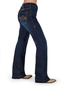 Cowgirl Tuff Ladies Platinum Bootcut Jeans 35" Leg
