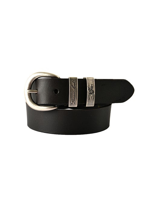 TCP7920BEL Thomas Cook Kids Silver Twin Keeper Belt Black