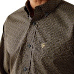 10052356 Ariat Men's Regan Classic Fit L/S Shirt Royal Blue