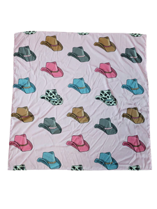 Wildrag8 Pink Cowboy Hats Wild Rag
