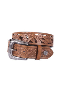 X3S2972BLT Wrangler Ladies Briar Belt Light Tan
