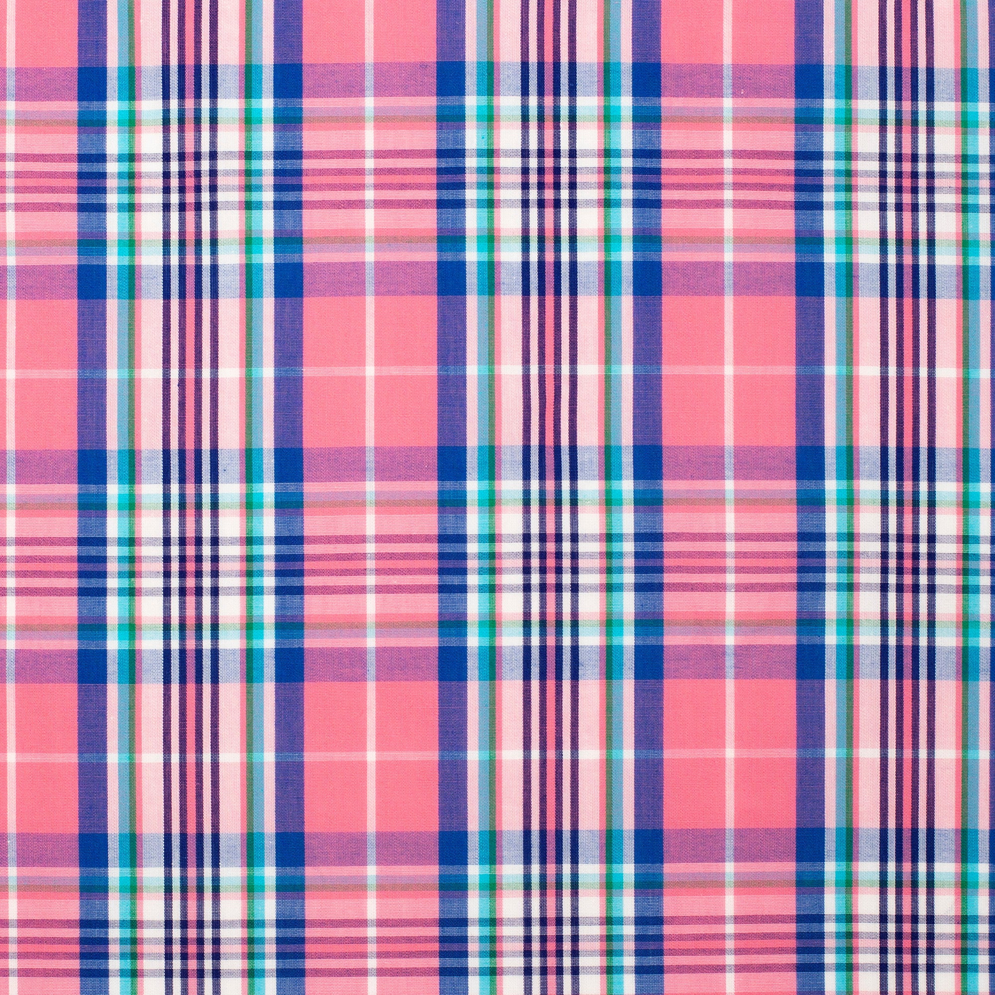 WWLS2473 Just Country Ladies Abbey L/S Printed Workshirt Hot Pink Plaid