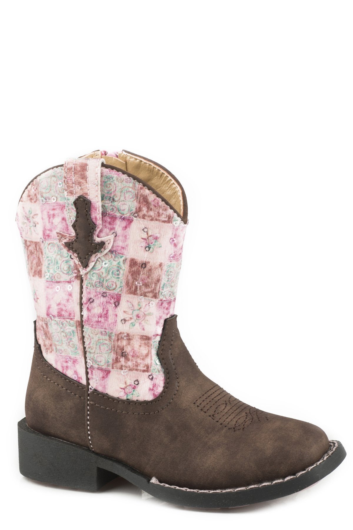 09-017-1226-2046 Toddler Floral Shine Boot