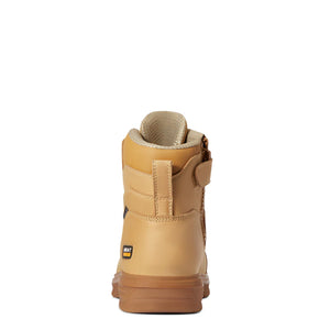 Ariat Mens Turbo Hamersley 6" Side Zip, Carbon Toe - Wheat