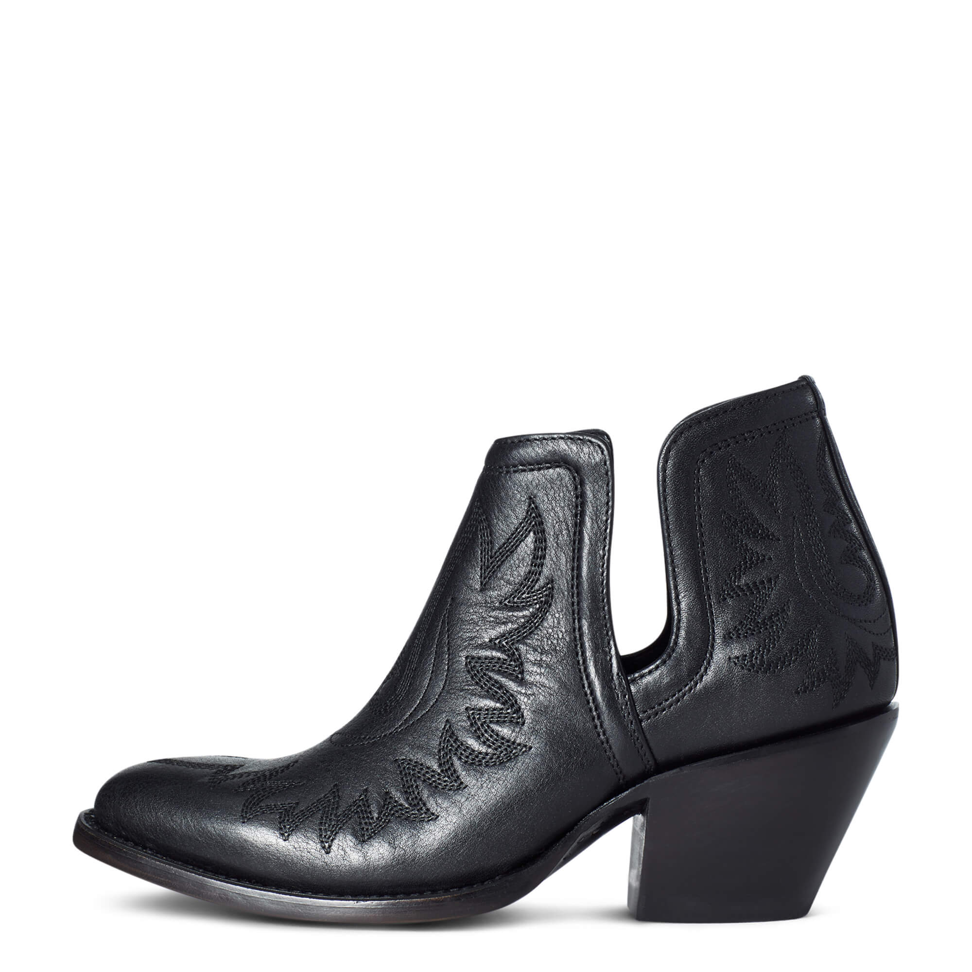 10035976 Ariat Ladies Dixon R Toe Boots Brooklyn Black